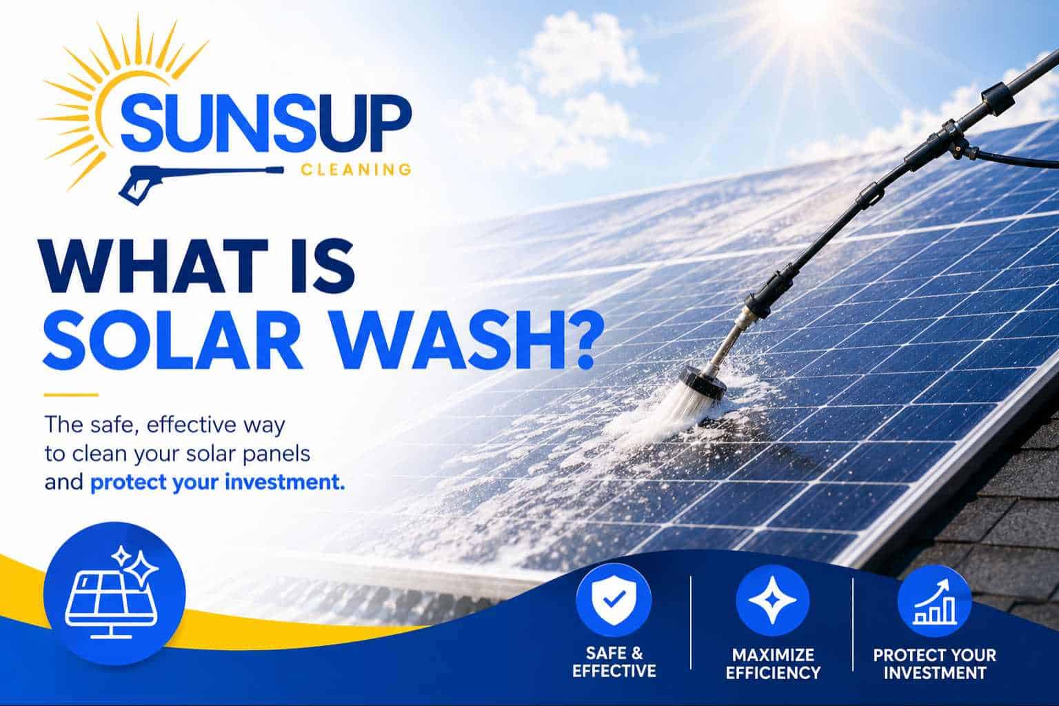 Clean Solar Panels