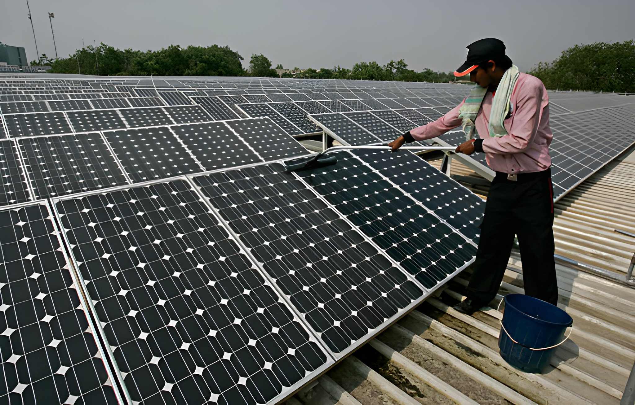 Cleaning Solar Panels